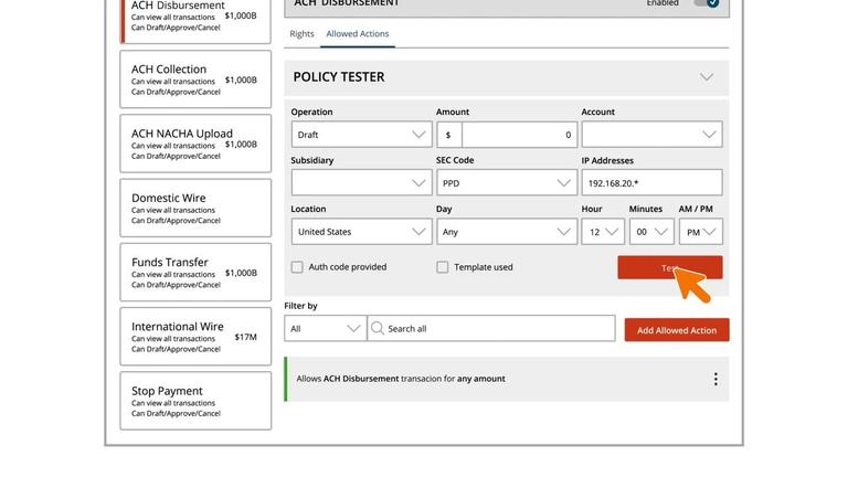 User Roles Policy Tester