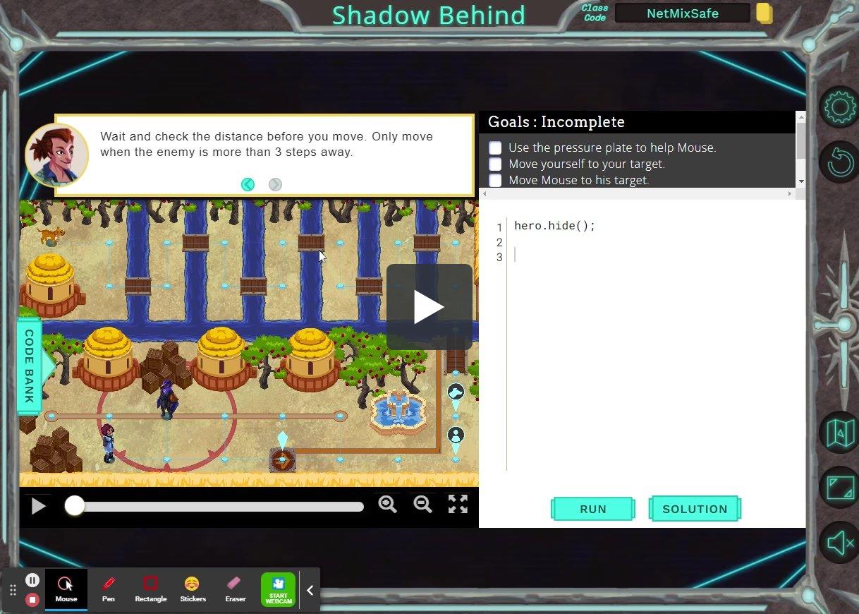 Shadow Behind Practice Level.mp4 | Mountainheightsacademy