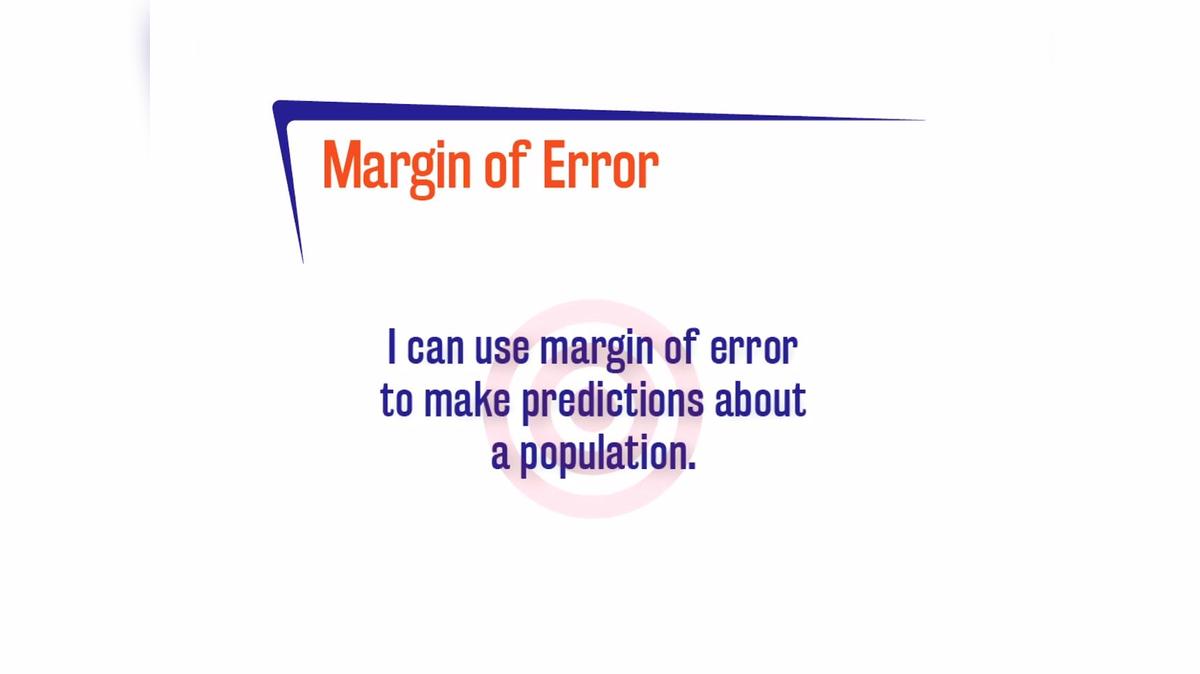 FL A.10.5 Margin of Error