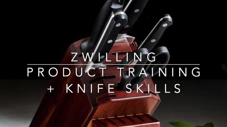 Zwilling Vendor Training + Knife Skills