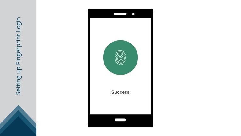 Android Fingerprint Login Setup