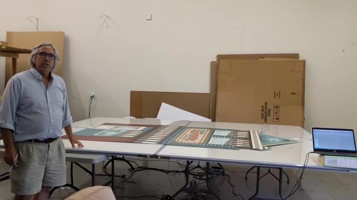 Jumbo Tracer 8x11&#39; (2.4x3.3m) Example with 4 Boards