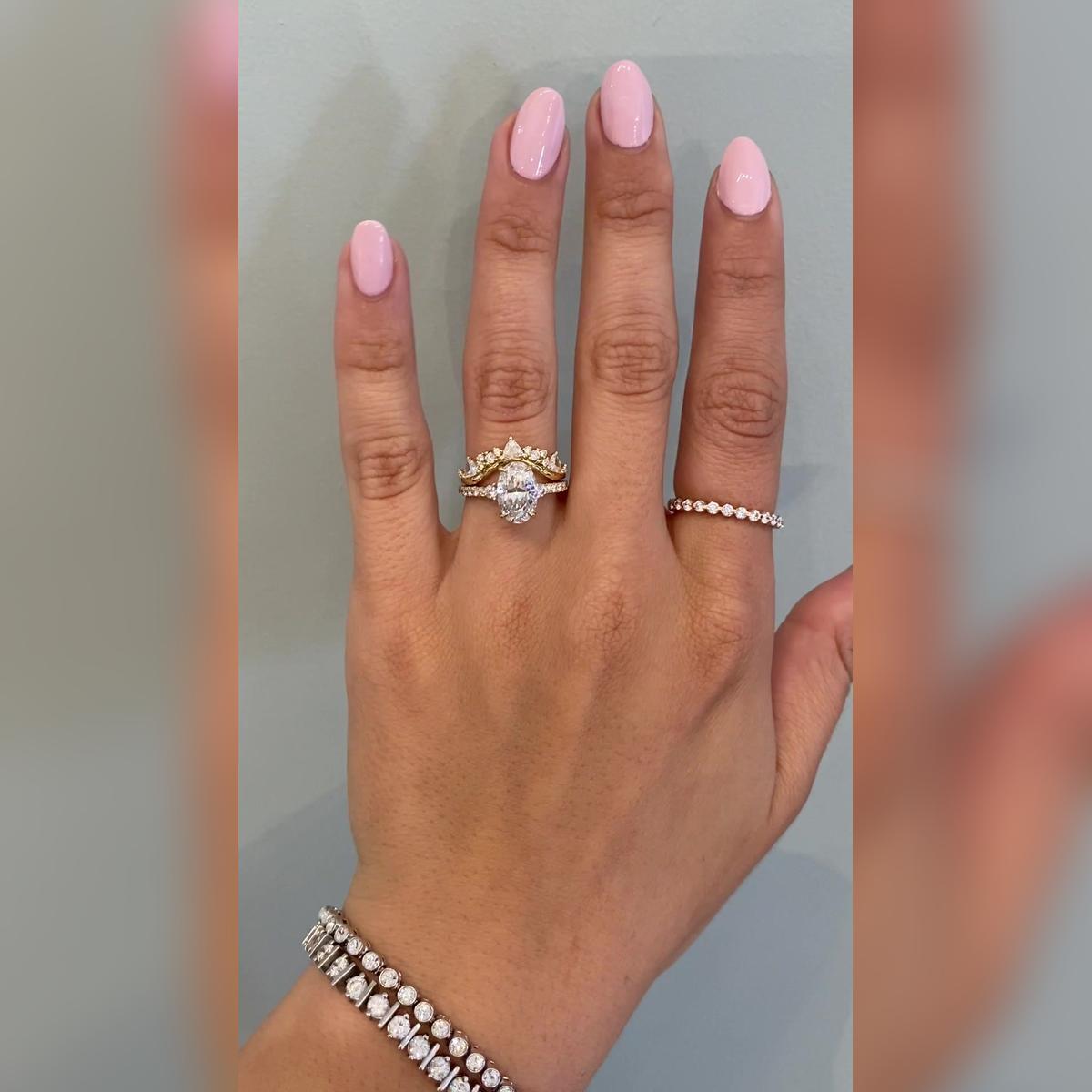 Lucia Wedding Band Pairings