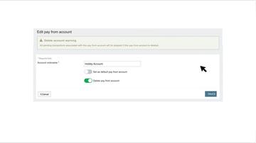 BPIP09 - Adding, Editing, or Deleting an Account