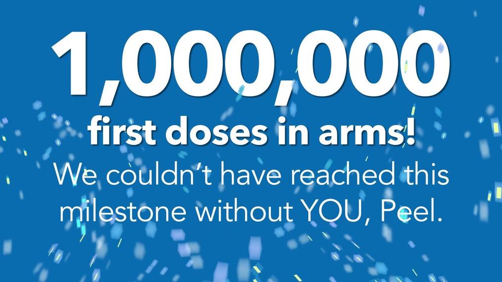 One million vaccine doses