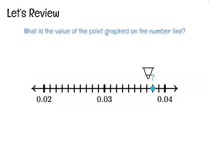 Review - Decimals on the Number Line Thousandths.mp4