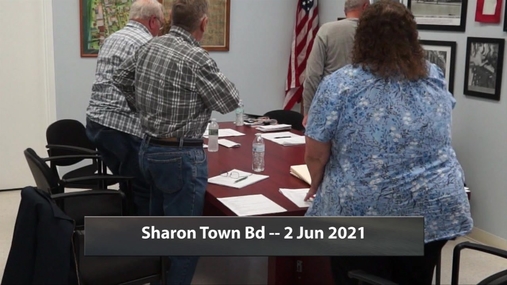 Sharon Town Bd -- 2 Jun 2021