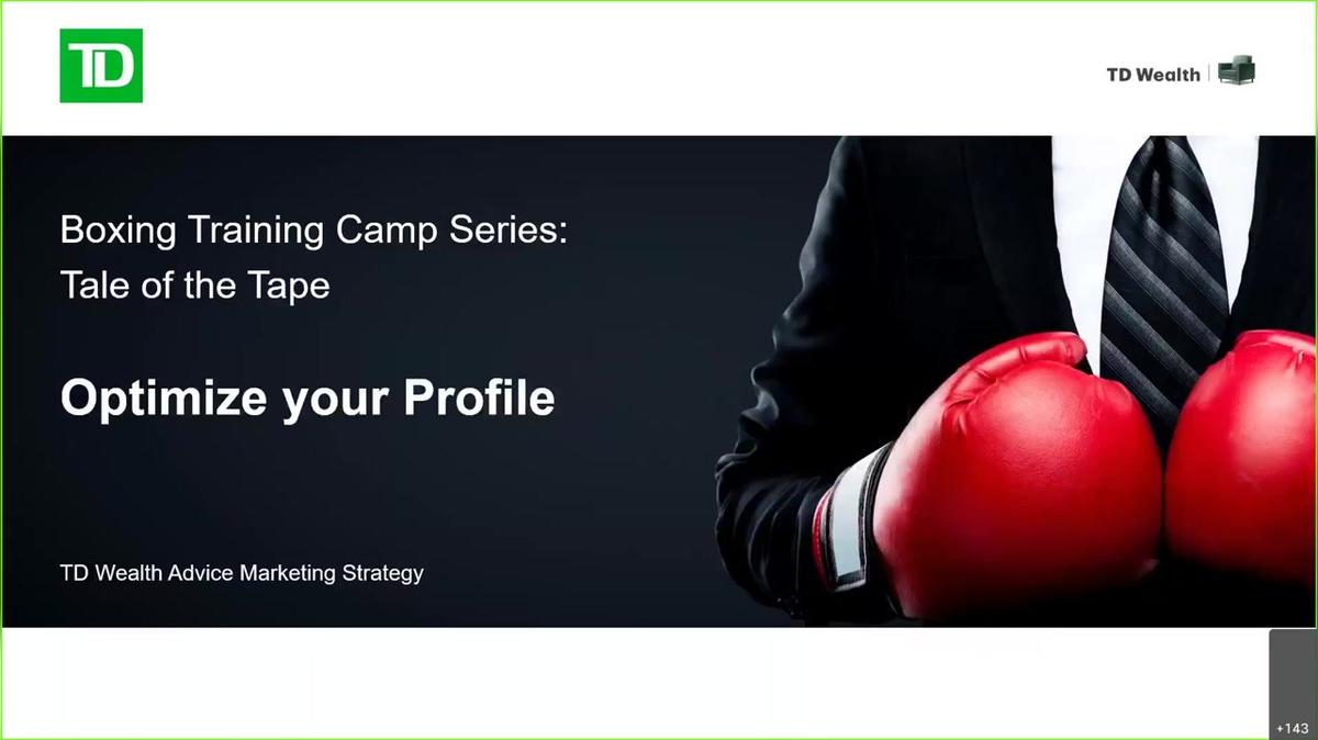 FP Virtual Classroom | Optimize your LinkedIn Profile