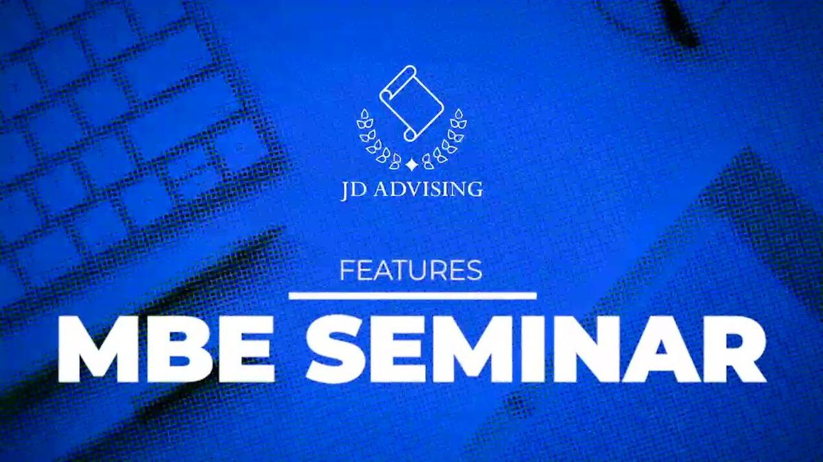 MBE Seminar February 2022