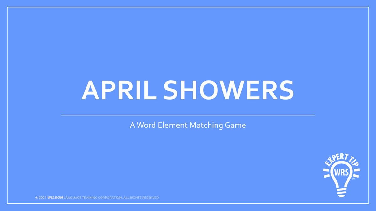 NLC 2021 April Showers Expert Tip.mp4