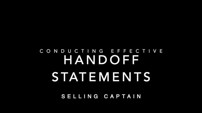 HandOff Statements