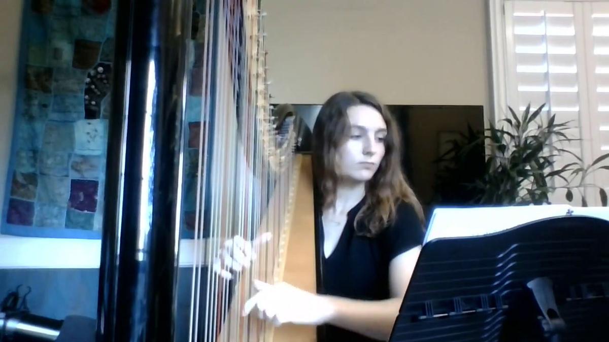 Harpist (K.C.) Time to Say Goodbye.mp4