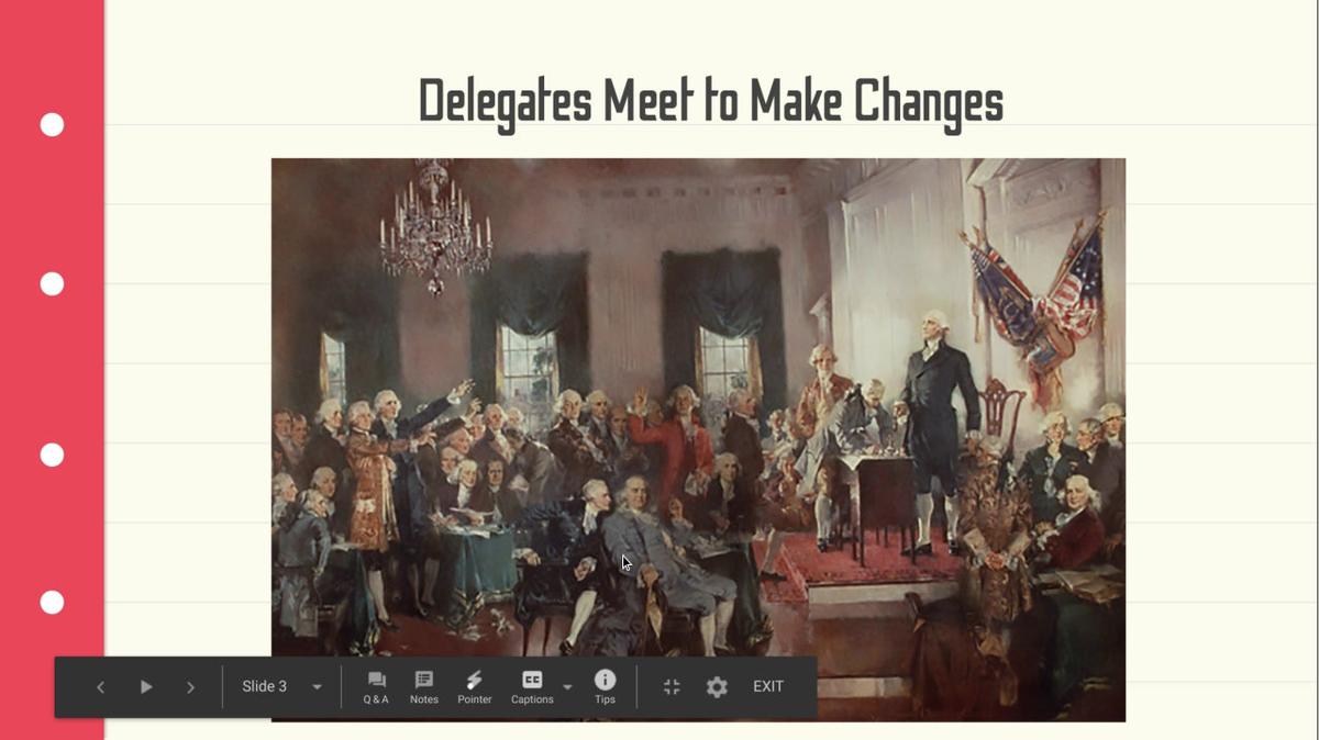 Creation of Government