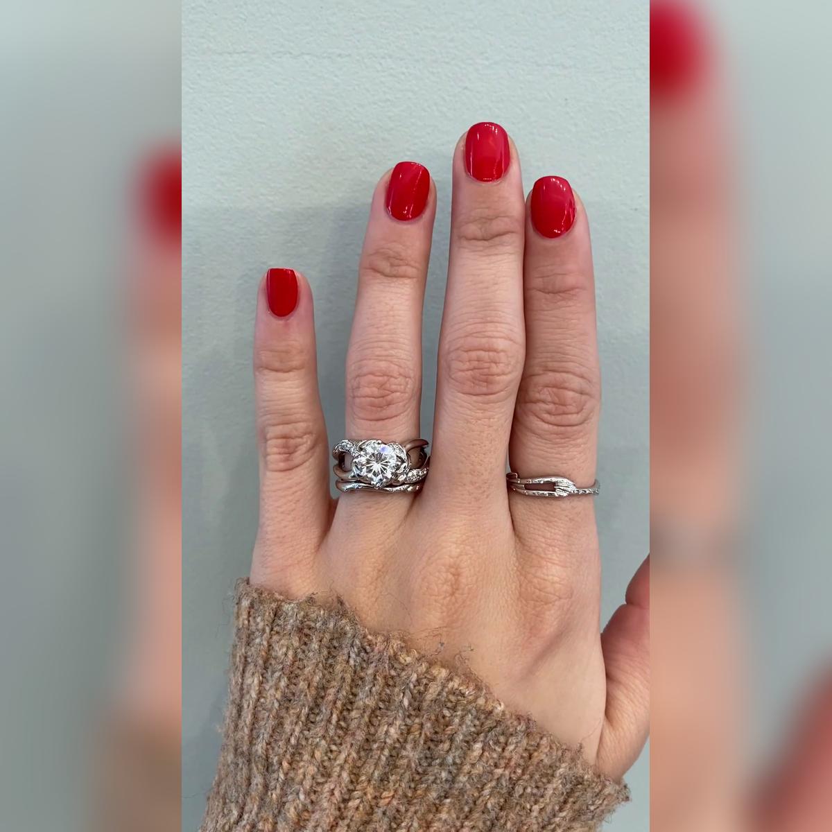 Mazie Wedding Band Pairings