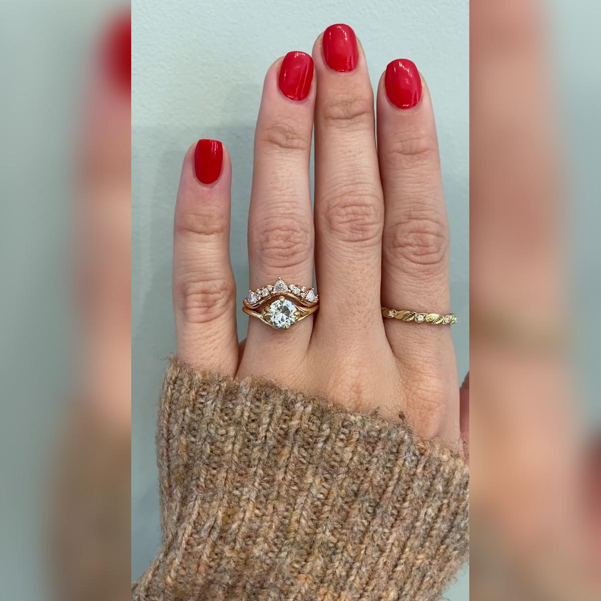 Kalyssa Wedding Band Pairings