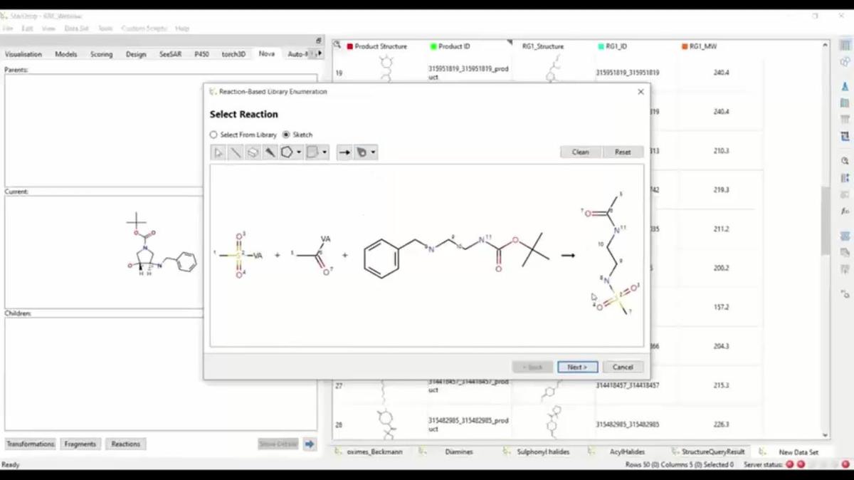 Webinar - Reaction-based Library Enumeration