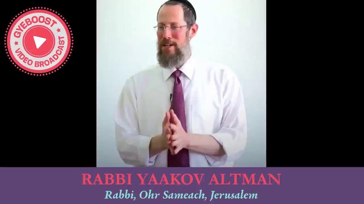 688 - Rabbi Yaacov Altman - Cómo crear un Et Ratzon