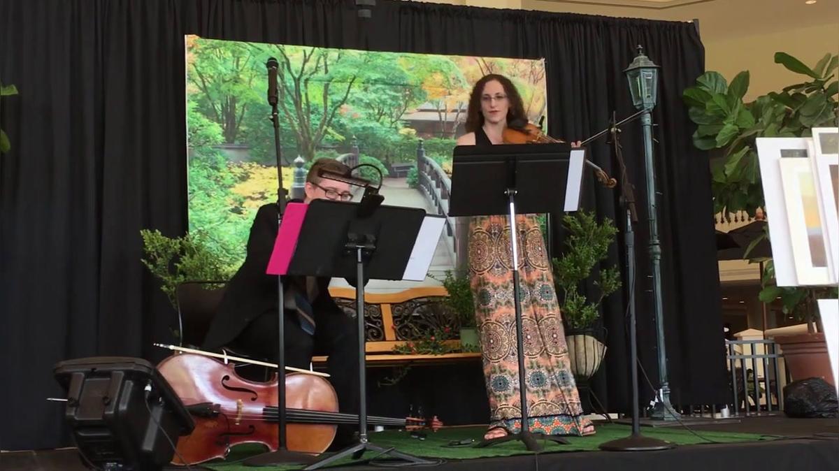 Violinist Duo V.F. (Gabriel’s oboe How great Thou art)
