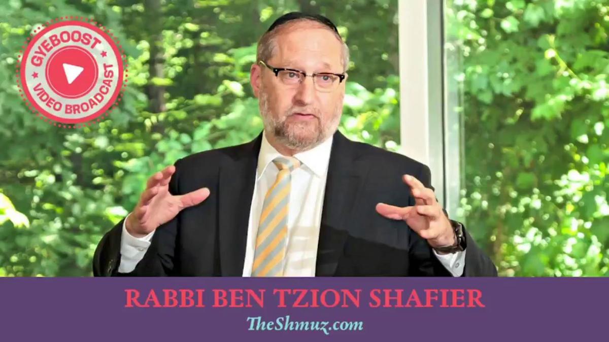 Rabbi Ben Tzion Shafier - La Pelea 1 - Lidiando con el fracaso.