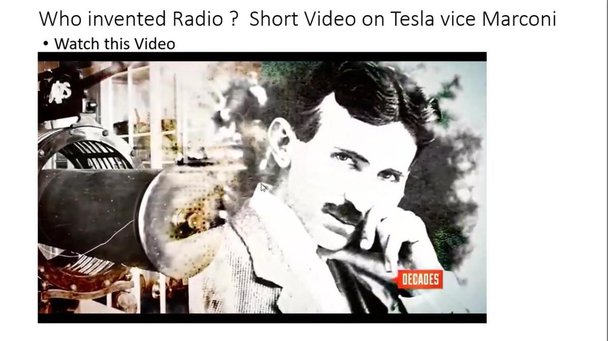 Charles Cebula &#39;71, &#39;77 - The life and work of Nikola Tesla