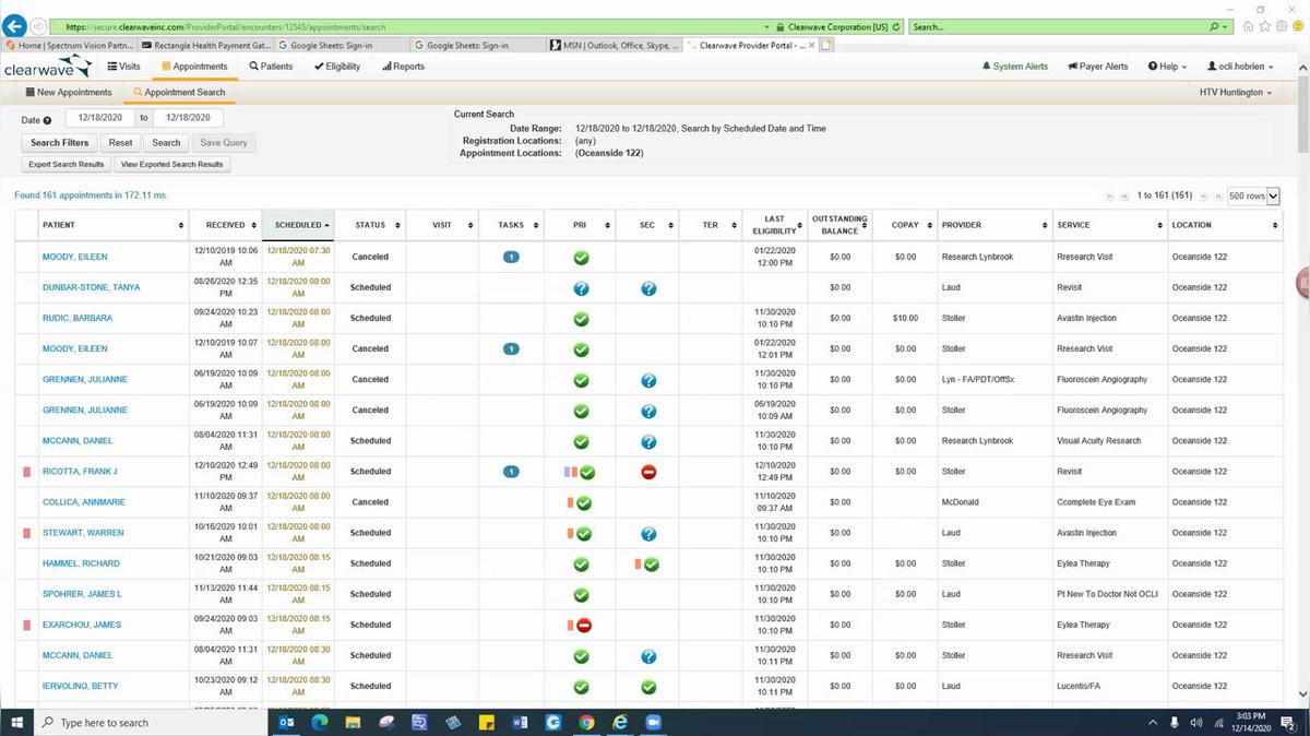 Eligibility Icons and Benefit information, Clearwave