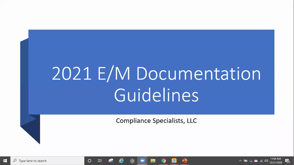 2021 EM Documentation and Coding Changes.mp4