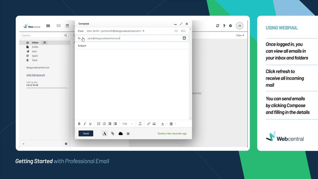 Getting started with Professional Email