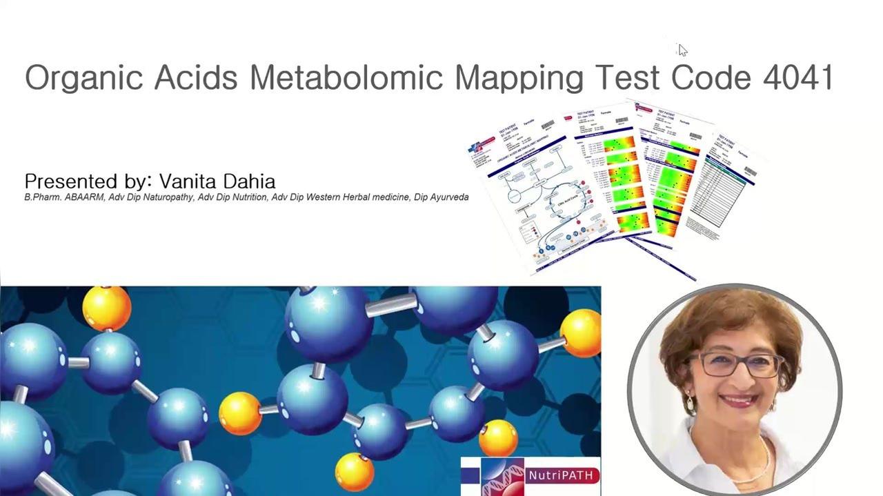 Organic Acids; Metalobomic Mapping 2022