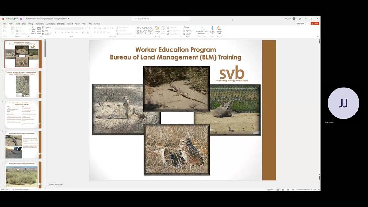 BLM Worker Ed. Program, Aera IRT LH-6/28/22