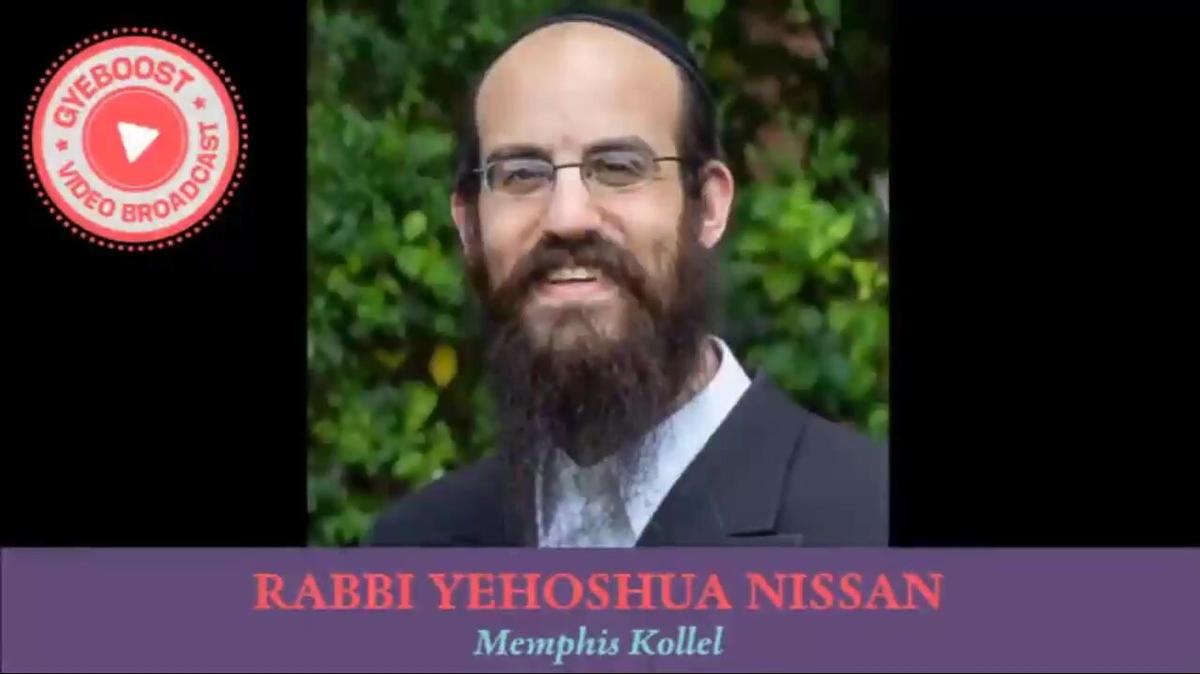 # - Rabbi Yehoshua Nissan - Nuestra ayuda viene de Hashem