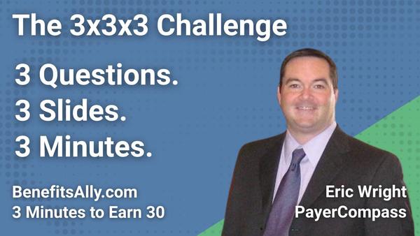 PayerCompass - 3x3x3 Challenge with Eric Wright