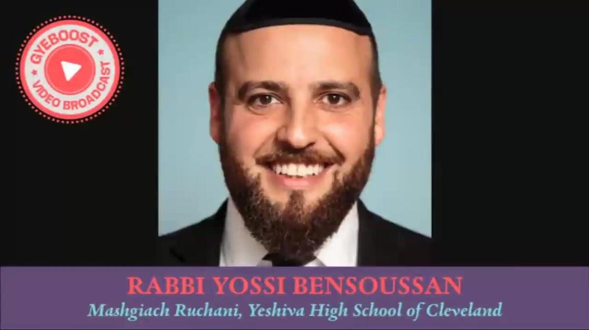 945 - Rabbi Yossi Bensoussan - Vista torcida