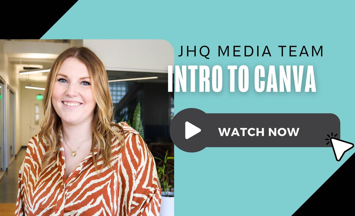 Media Team Workshop: Intro to Canva