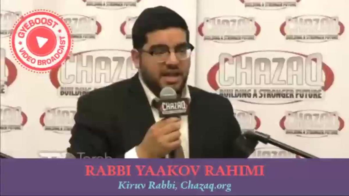 955 - Rabbi Yaakov Rahimi - Cómo vencer al yetzer hará