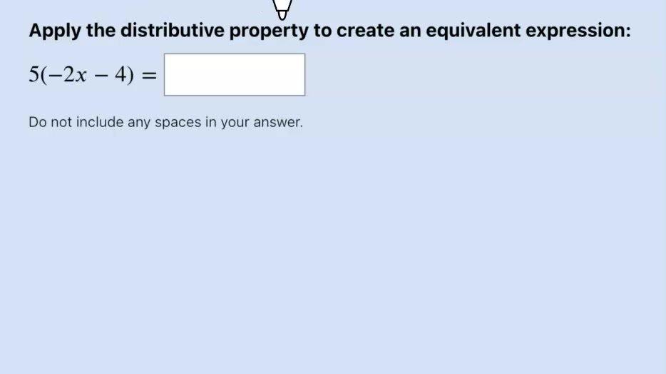 Distributive Property with Variables Negative Numbers Q2.mp4