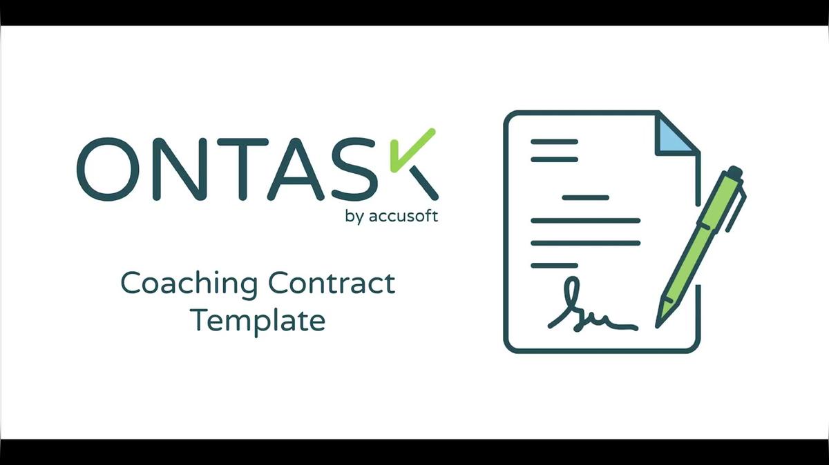 Digital Coaching Agreement Template