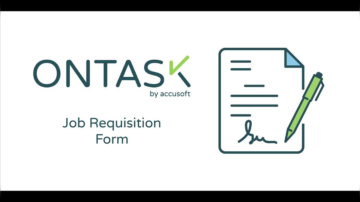 Job Requisition Form Template