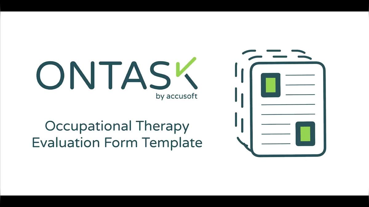 Occupational Therapy Evaluation Form