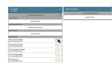 CSIBOB10 - Managing Business Alerts