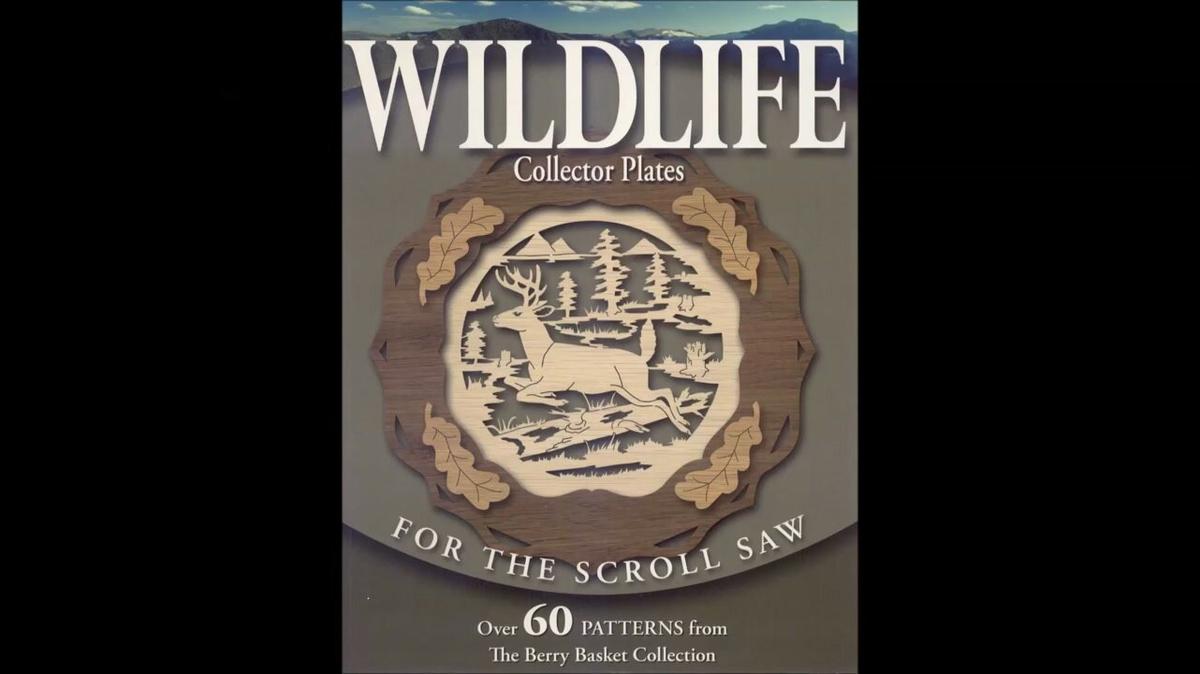from a scroll saw pattern  to presentable plaque