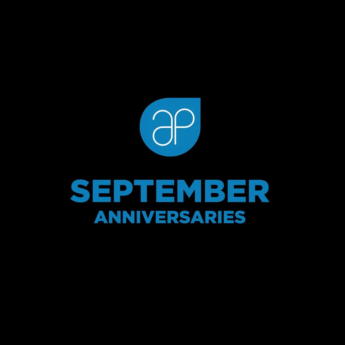 September Anniversaries