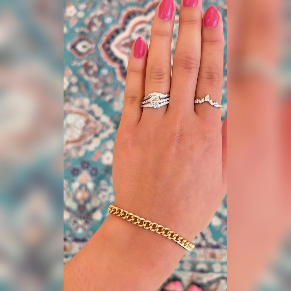 Celeste Wedding Band Pairings