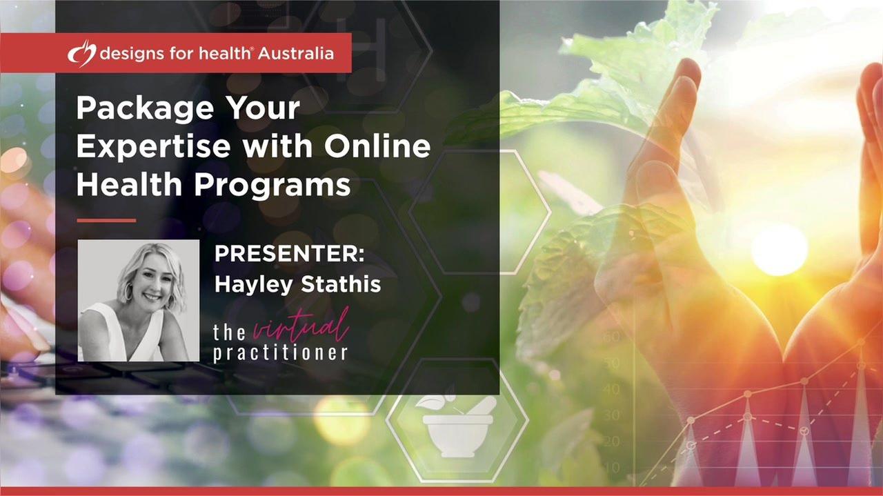 Package Your Expertise with Online Health Programs