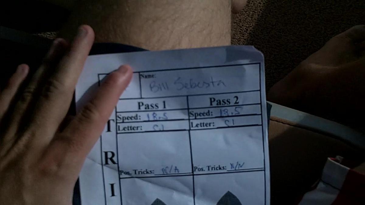 Bill Sebesta M7 Round 1 Pass 1