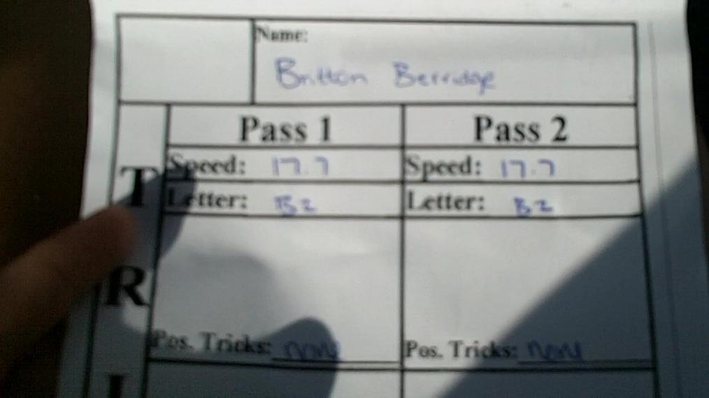Britton Berridge B4 Round 1 Pass 2