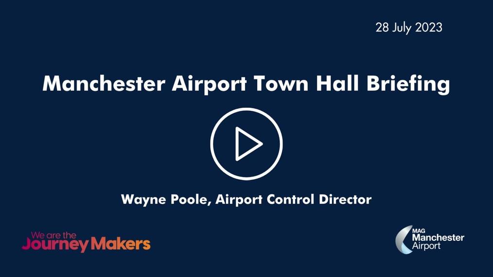 Manchester Airport Town Hall Recording 28.07.23
