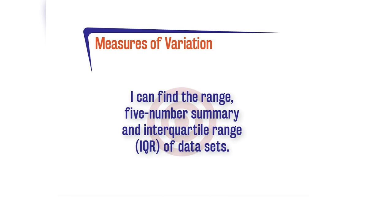 FLSP 1A.11.3 Measures of Variation