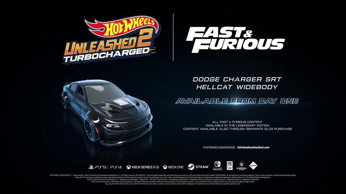 Hot Wheels Unleashed™ 2- Fast & Furious Trailer