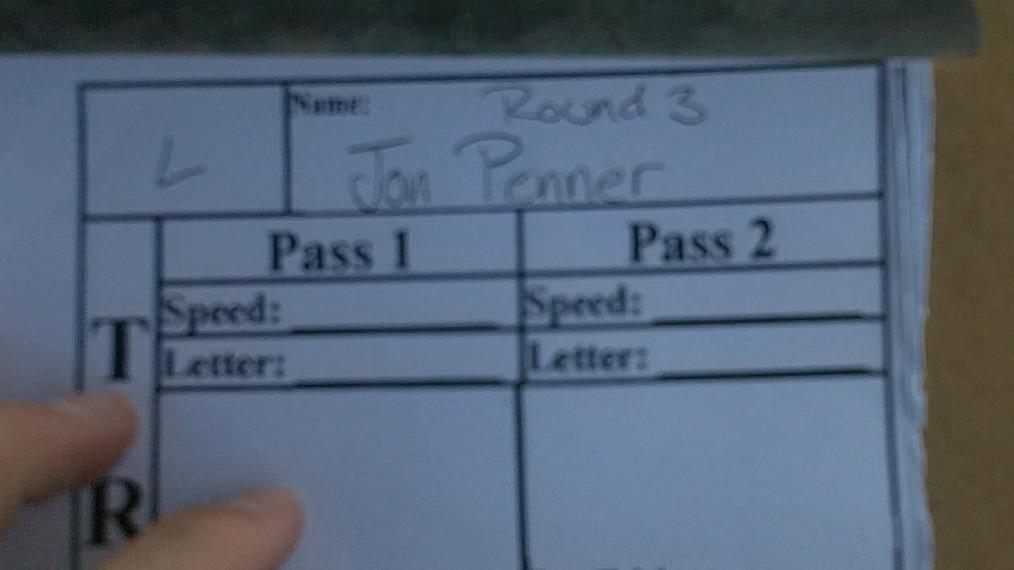 Jon Penner M6 Round 3 Pass 2