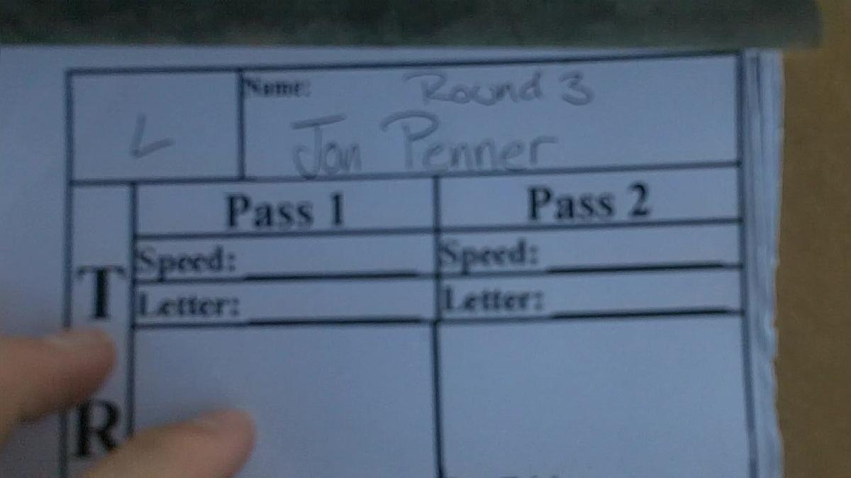 Jon Penner M6 Round 3 Pass 2